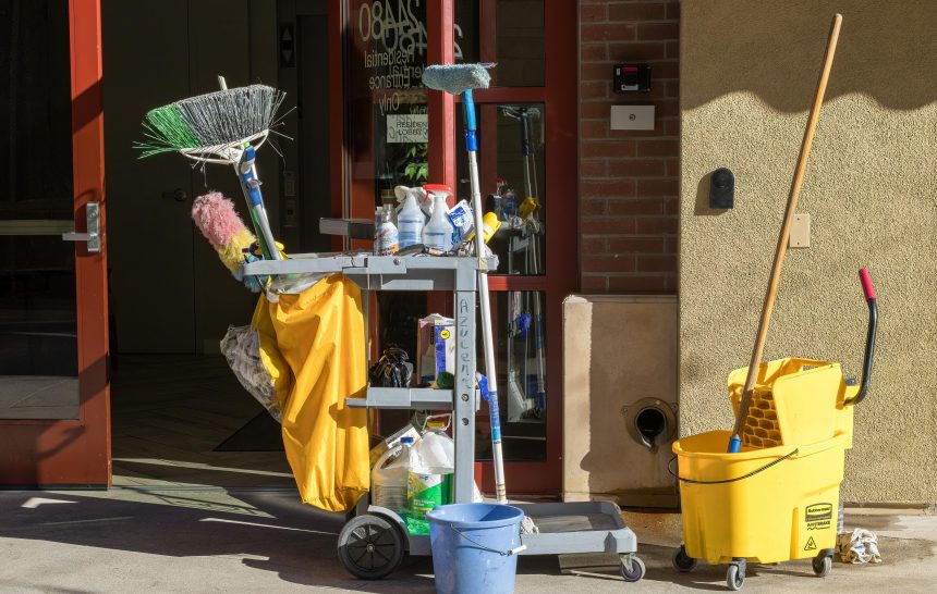 Top Features to Look for in Cleaning Trolley Carts for Commercial Use
